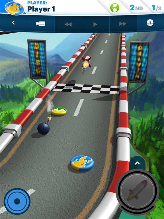 Disc Drivin' 2 screenshot: Switch Over
