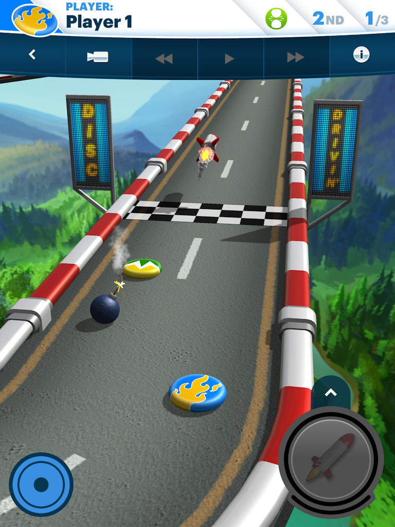 Disc Drivin' 2 screenshot: Switch Over